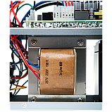 ИБП LogicPower U1200VA USB-порт 2 євророзетки 5 ступ. AVR 2x7.5Ач12В металевий корпус Чорний колір, фото 4
