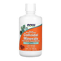 Комплекс минералов NOW Colloidal Minerals (946 ml, малина)