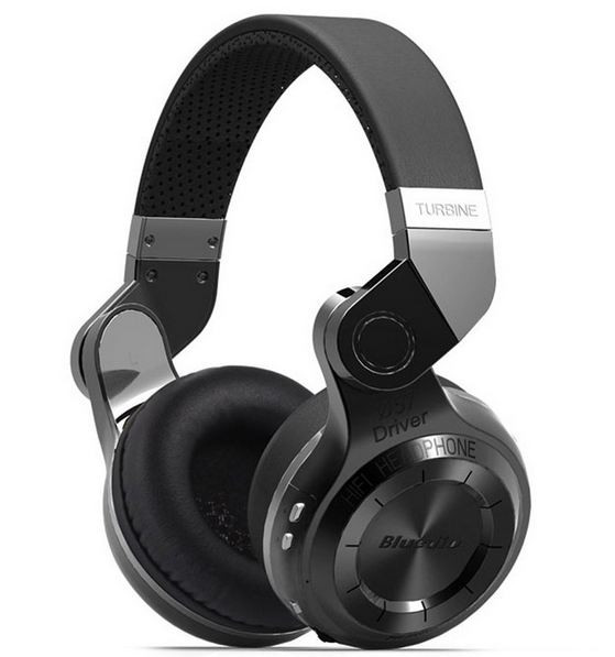 Бездротові Bluetooth-навушники Bluedio T2+, чорні