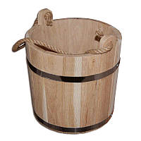 Відро для бані дубове NS 15 л