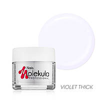 Гель для наращивания Molekula 15мл Violet Thick (прозрачный )