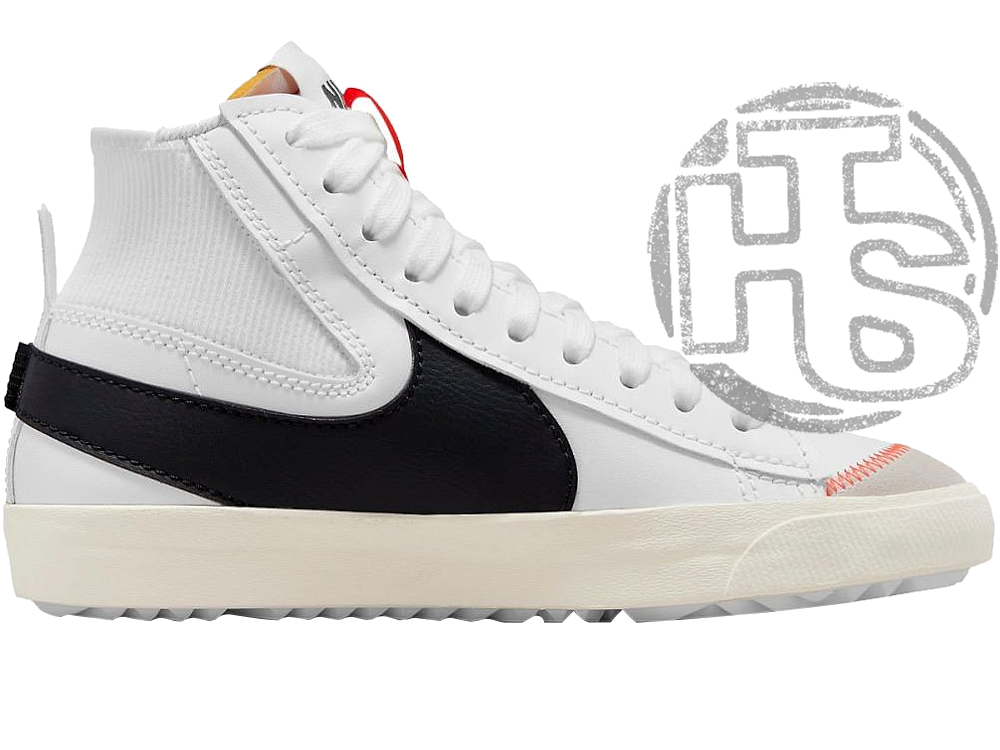 Чоловічі кросівки Nike Blazer Mid 77 Jumbo White Black DD3111-100