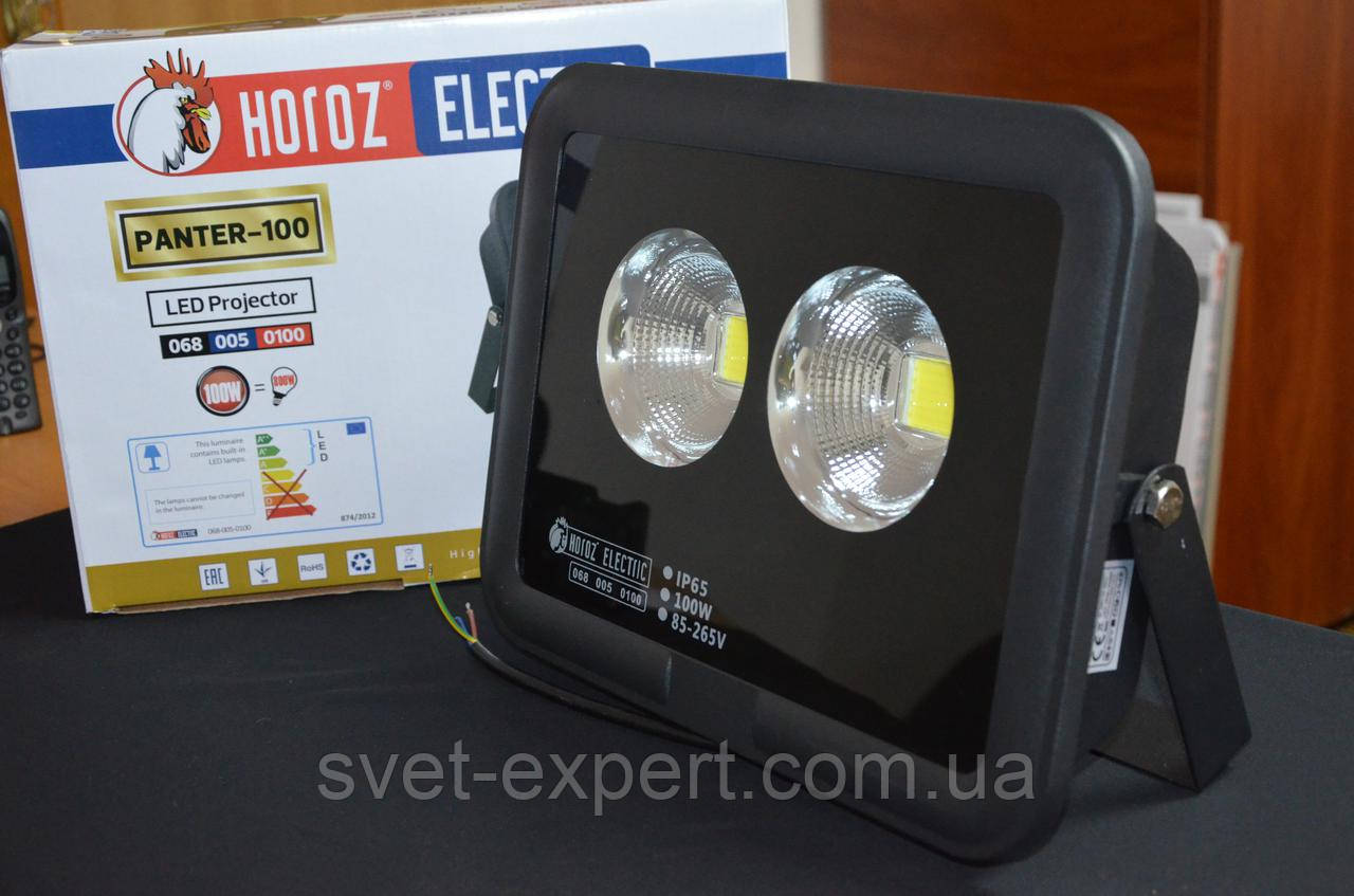 Прожектор IP65 COB LED 100W 4200/6400K 7500lm 220-240v, фото 1