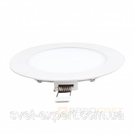 Светильник точечный Евросвет LED-R-120-6 6W 6400К встраиваемый - фото 5 - id-p1955807066