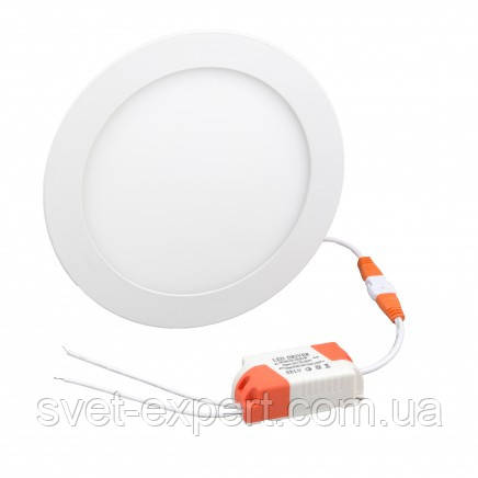 Світильник LED-R-170-12 12Вт 6400К коло вбудований