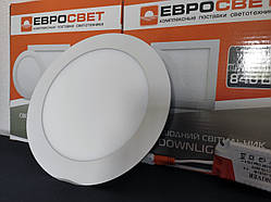 Світильник точковий Евросвет LED-R-170-12 12 W 4200 K вбудований