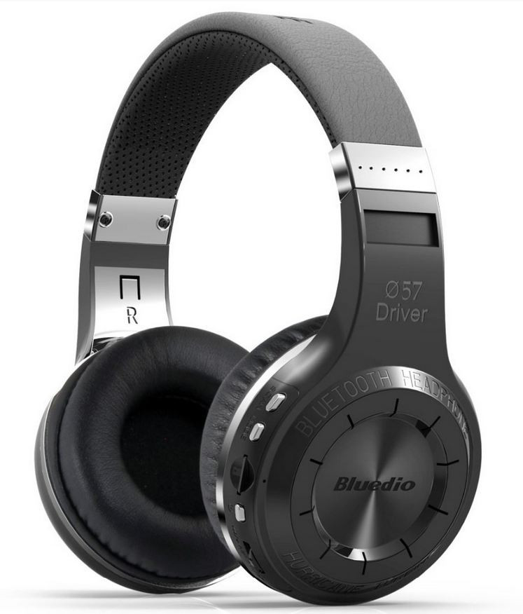 Бездротові Bluetooth-навушники Bluedio H+, чорні