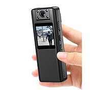 Міні відеокамера Vandlion A22 1080p з диктофоном, поворотним об'єктивом, дисплеєм, кутом огляду 120°