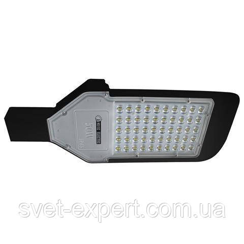 Світильник вуличний консольний SMD LED 50W 4200K 4953Lm 85-265V чорний