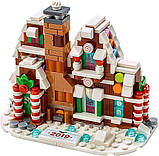 Конструктор LEGO 40337 Mini Gingerbread House Пряниковий будиночок, фото 3