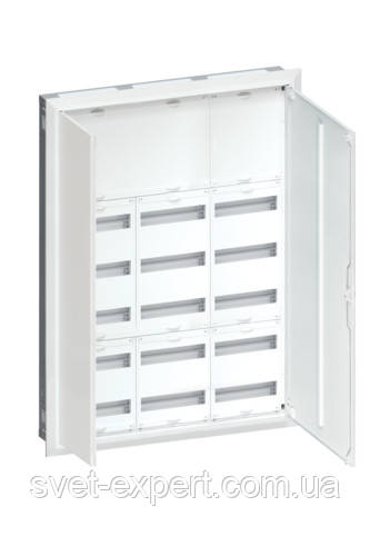 Щит в/у Hager Univers FWU73N, IP30/II QCI 1107x815x112мм 180M + блок для клем