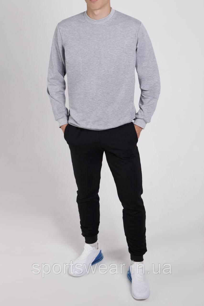 Чоловічий спортивний костюм з тринитки весна-осінь модна Кофта та штани трикотажні Оплата при отриманні новою поштою післяплата, фото 1