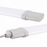 Світильник вологозахищений IP65 1260x43 mm SMD LED 36W 6400K 2880Lm 170-265v, фото 3