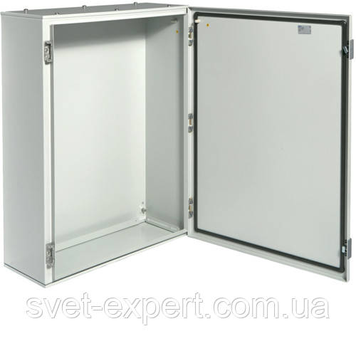 FL123A Hager шафа електромонтажний ORION Plus, IP65, непрозорі двері, 800Х600Х250мм