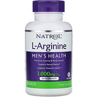 Аргінін Natrol L-Arginine 3000 mg 90 Tabs NTL-05234 PP, код: 7595051