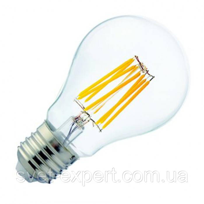 Лампа FILAMENT LED 8W А60 2700К Е27/4200K 500Lm 220-240V