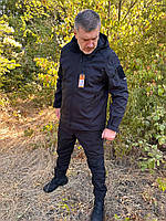 Куртка черная весна софтшел COMBAT куртка комбат soft-shell флис для силовых структур S
