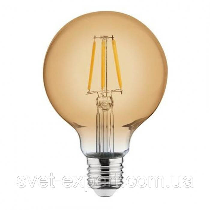 Лампа FILAMENT LED Шар 4W 2200K E27 360Lm 220-240V