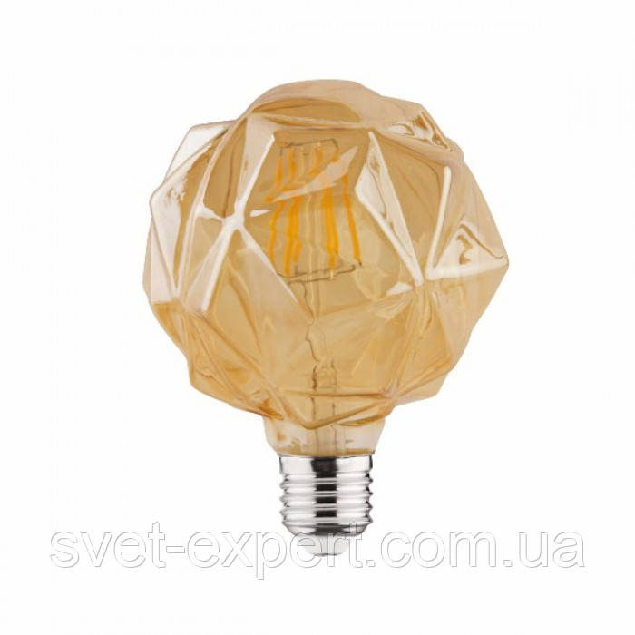Лампа FILAMENT LED Кристал 6W 2200K E27 540Lm 220-240V\