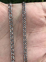 Цепочка серебряная Двойной ромб 41015р, 60 размер