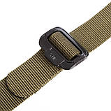 Тактичний поясний ремінь 5.11 Tactical TDU Belt TY-5385-XL 130x3,5 см, фото 7