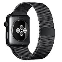 Ремешок Milanese Loop Strap для Apple Watch 38 40mm Dark Grey OM, код: 6753507