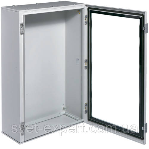 FL172A Hager шафа електромонтажний ORION Plus, IP65, прозорі двері, 800Х500Х250мм