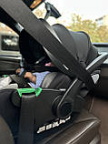 Автокрісло-переноска El Camino i-FIX 1110, Royal Dark Gray, фото 5