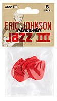 Медиаторы Dunlop 47PEJ3N Eric Johnson Jazz III Player's Pack (6 шт.) IS, код: 6838993