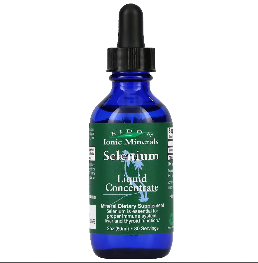 Eidon Mineral Supplements, Ionic Minerals, селен, рідкий концентрат, 60 мл (2 унції), фото 1