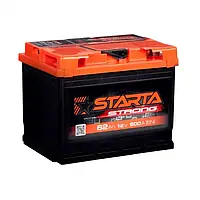 Аккумулятор Starta Strong 62 Ah 600A 6Ст-62 R/L+