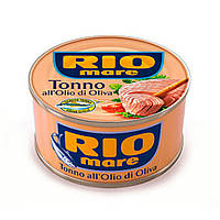 Тунець Rio Mare в оливковій олії, Tonno all Olio di Oliva 80 г.