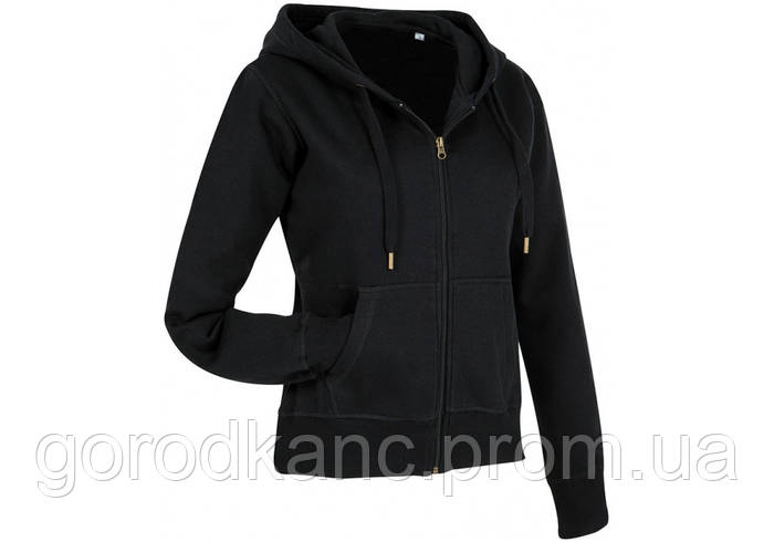Байка з капюшоном жіноча ST 5710, розмір S, колір: чорний (ID ...