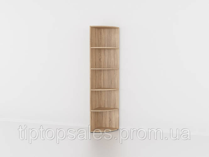 Полка угловая Forte Elina 1806x400x400 Дуб сонома TP, код: 6445021 (ID ...