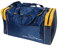 Дорожная сумка 60 л Wallaby 430-3 синий с желтым VA, код: 7341547