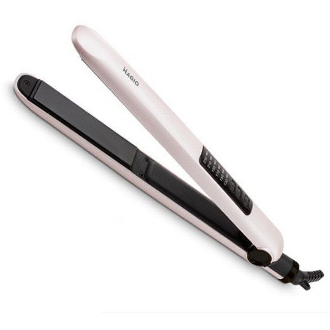 Випрямляч стайлер для волосся MAGIO МG-600 з дисплеєм Pink, фото 1