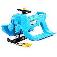 Зимние санки JEPP CONTROL Prosperplast 5905197190907 синие, World-of-Toys