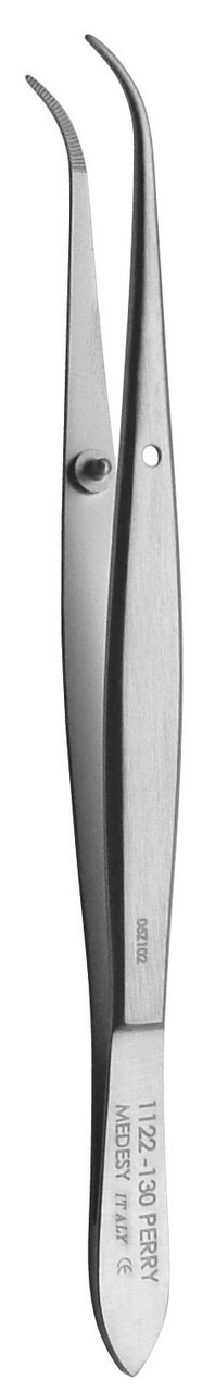 Пінцет стоматологічний Perry (Перрі), вигнутий, 130 мм, Medesy 1122