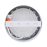 Світильник LED-SR-225-18 18Вт 6400К коло. накл. 225мм, фото 4