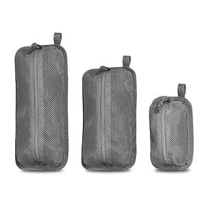 Набір сітчастих велкро підсумків Pentagon TRINITY MESH TRIPLE POUCH K17089 Cinder Grey (Сірий)