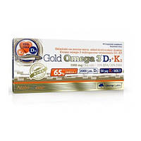 Омега для спорта Olimp Nutrition Gold Omega 3 D3 + K2 30 Caps IX, код: 7519495