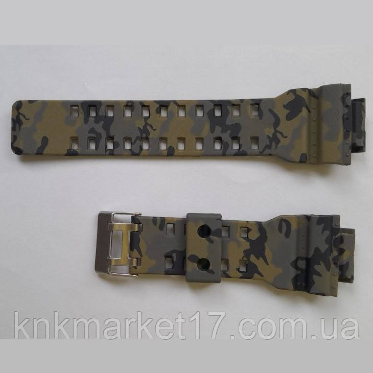 Ремінець для годинника Skmei 1688/1026/2077/Patriot 005  Camo Green  (підходить для Skmei 1019/1029/1197), фото 1