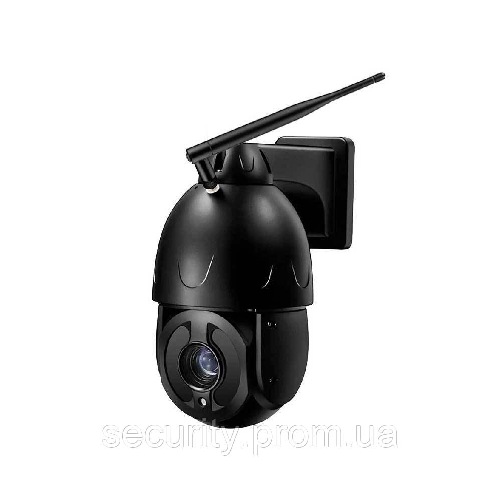 IP 4G PTZ камера SC-9192IG20Z 2 Мп (4.7-94 мм) з мікрофоном Black