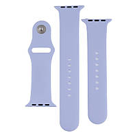 Ремешок Band Silicone Two-Piece для Apple Watch 42 Apple Watch 44mm Lilac OM, код: 7444148