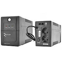 ИБП Ritar RTP600L-U (360W) Proxima-L, LED, AVR, 2st, USB, 2xSCHUKO socket, 1x12V7Ah, plastik Case Q4