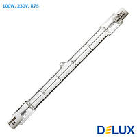 Лампа галогенная, линейная DELUX J-TYPE 100W 230V R7S 78mm