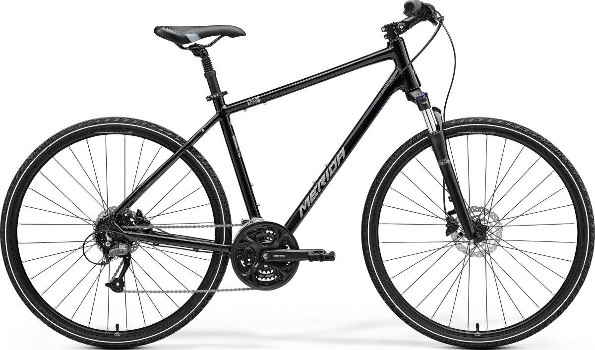 Велосипед MERIDA CROSSWAY 40,XL(59)BLACK(SILVER)