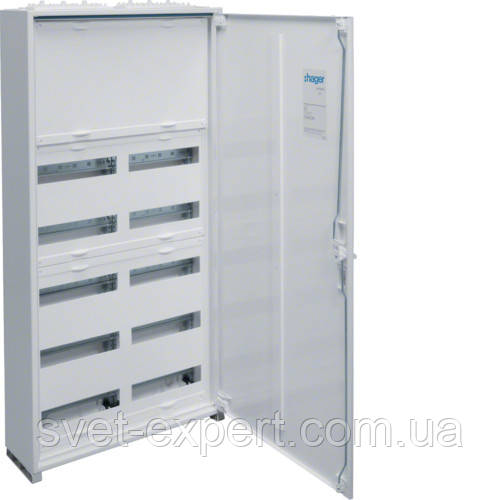 FWB72N Hager щит Univers IP44/II 1100х550х161мм 120мод. з блоком для клем