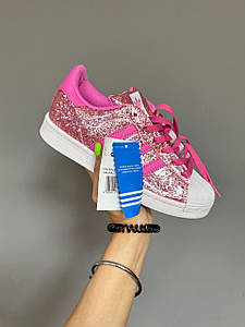 Жіночі Кросівки Adidas Superstar Barbie Pink 36-37-38-39-40