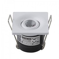 Світильник DOWNLIGHTS POWER LED 1W білий,мат.хром 4200К
